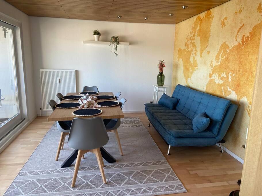 Tolle Wohnung Mit Panoramablick Вайнхайм Экстерьер фото